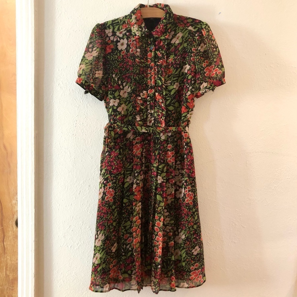 Floral Midi Dress - Picture 2 of 8